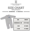 Load image into Gallery viewer, Personalized Gray Baby Outfit with Monogram Embroidered Newborn Romper and Hat Custom Initials Gift

