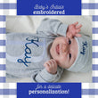 Load image into Gallery viewer, Personalized Baby Romper Custom Name Embroidered Newborn Outfit Baby Gift
