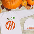 Load image into Gallery viewer, Personalized Baby Girl Coming Home Outfit Fall Newborn Gift Autumn Sleeper Halloween Baby Girl Set
