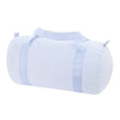 Load image into Gallery viewer, My product bases Baby Blue Seersucker Medium Duffel
