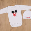 Load image into Gallery viewer, mickey mouse baby boy coming home outfit
