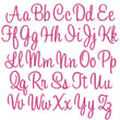Load image into Gallery viewer, Grey sleeper with pink monogram - font avaliable
